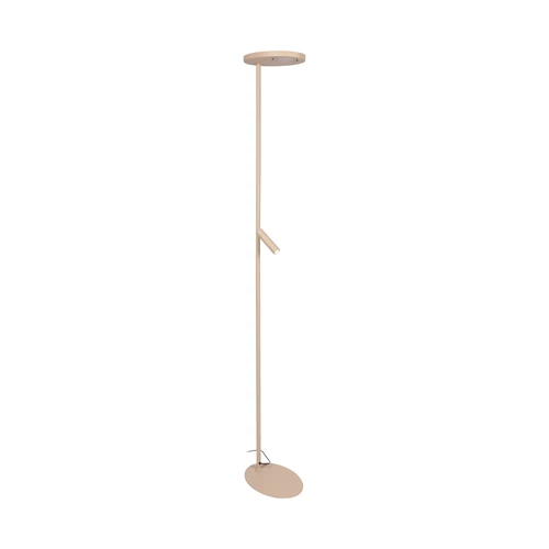 Lucide ORTOLAN - Lampadaire - LED Dim. - CCT - 2700K/4000K - Taupe | Essential - éteint